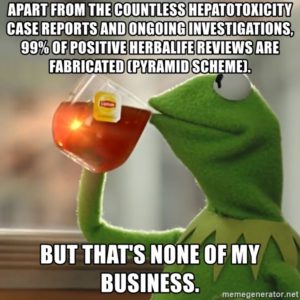 herbalife trust meme with kermit