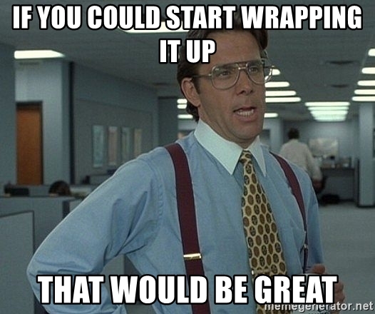 wrap it up meme