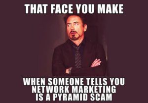 pyramid scheme or mlm meme