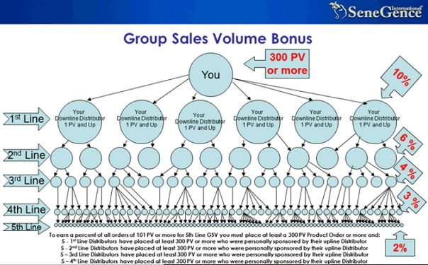 diagram of senegence mlm compensation plan