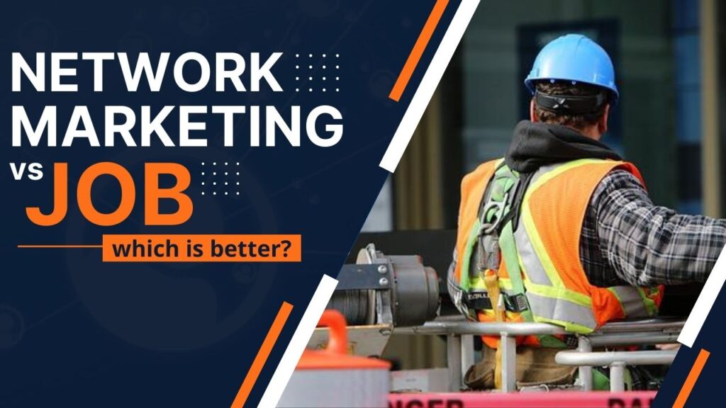 network marketing vs job cover image