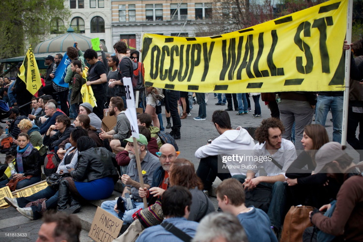 picture of wall street protests