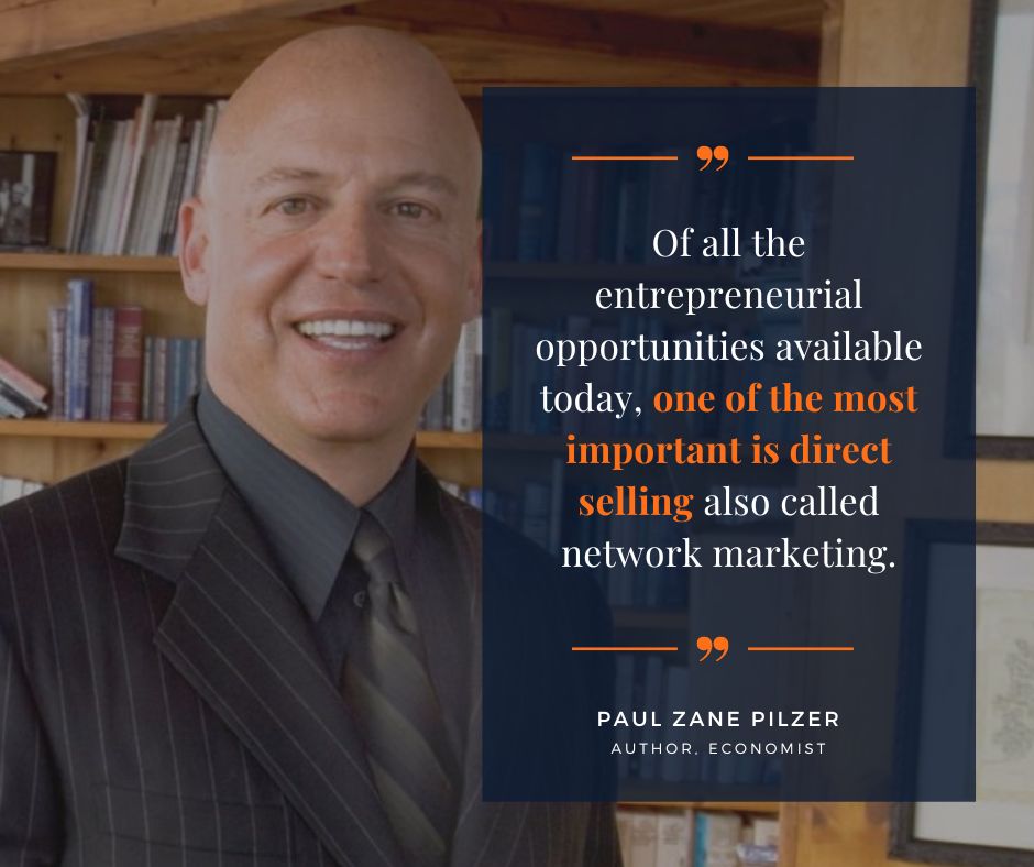 Paul Zane Pilzer network marketing quote