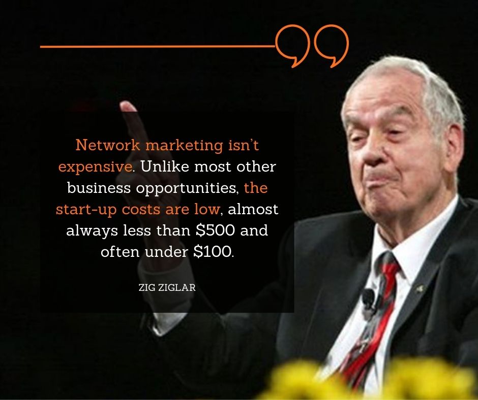 zig ziglar network marketing quote