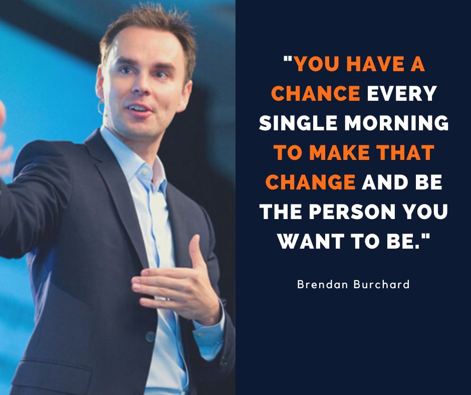 Brendan Burchard network marketing quote