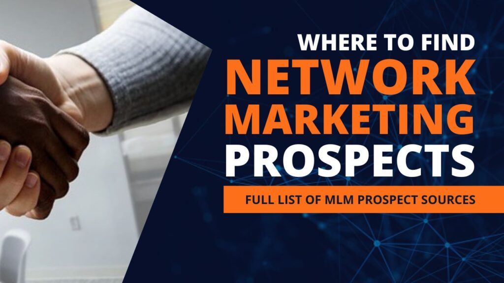 where to find network marketing prospects cover image