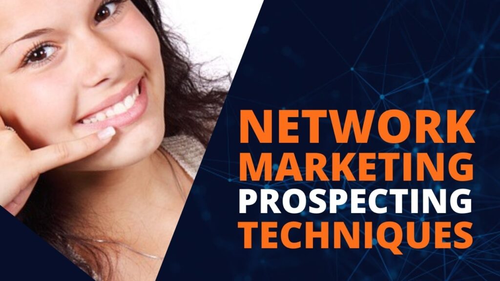 net work marketing prospecting techniques cover image