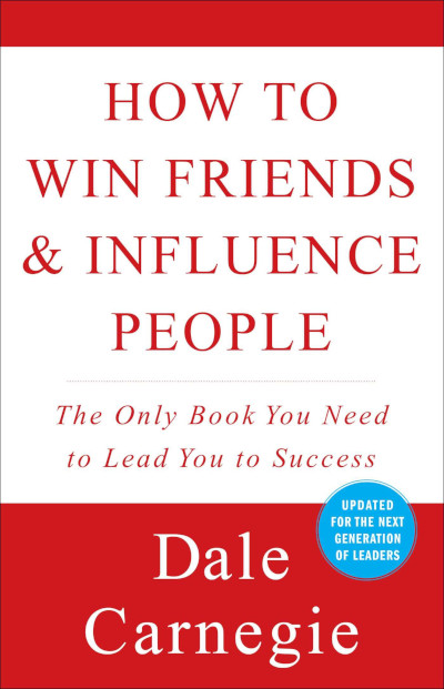 how to win friends and influence people book cover