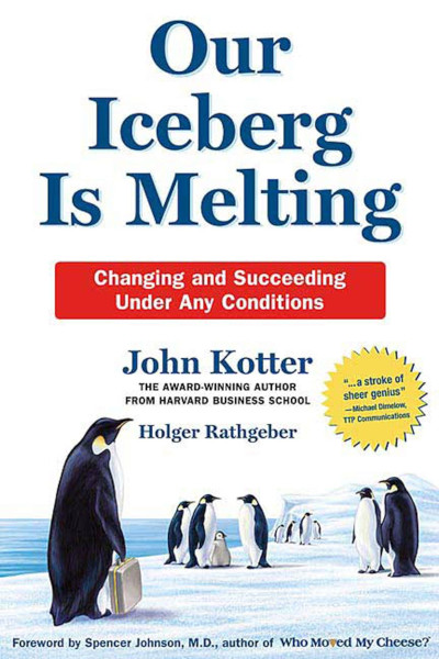 our iceberg is melting book cover