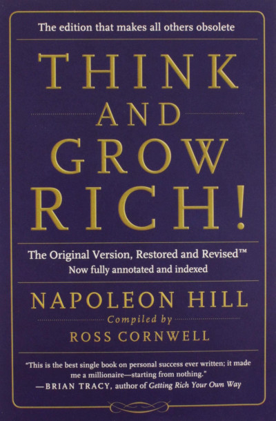 think and grow rich book cover